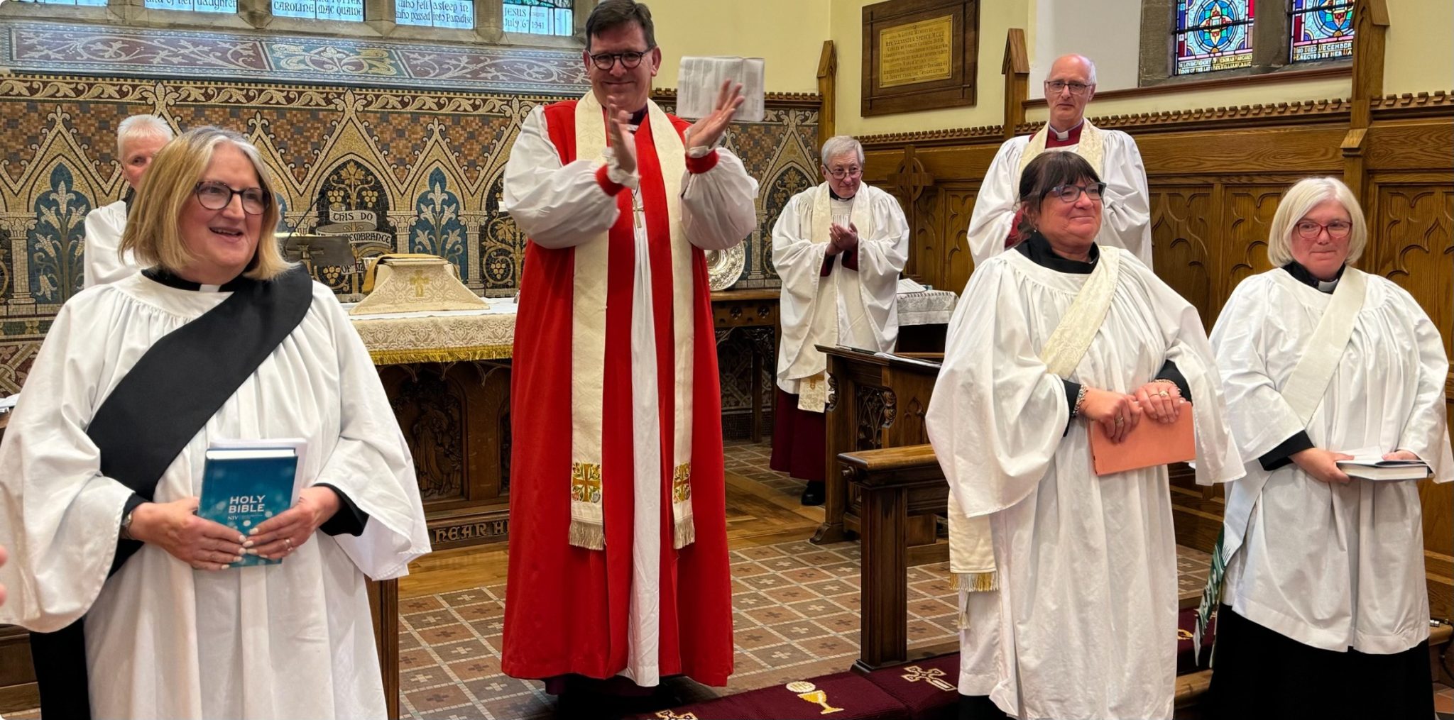 Joyful scenes as new Deacons are ordained - Diocese of Derry and Raphoe